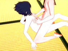 Naruto Yaoi - Sasuke chestjob and anal by Naruto - Sissy crossdress Japanese Asian Manga Anime Film Game Porn Gay